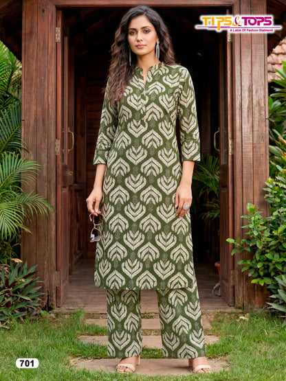 Cinderella Vol 7 Tips Tops Reyon Co Ord Set Manufacturer India