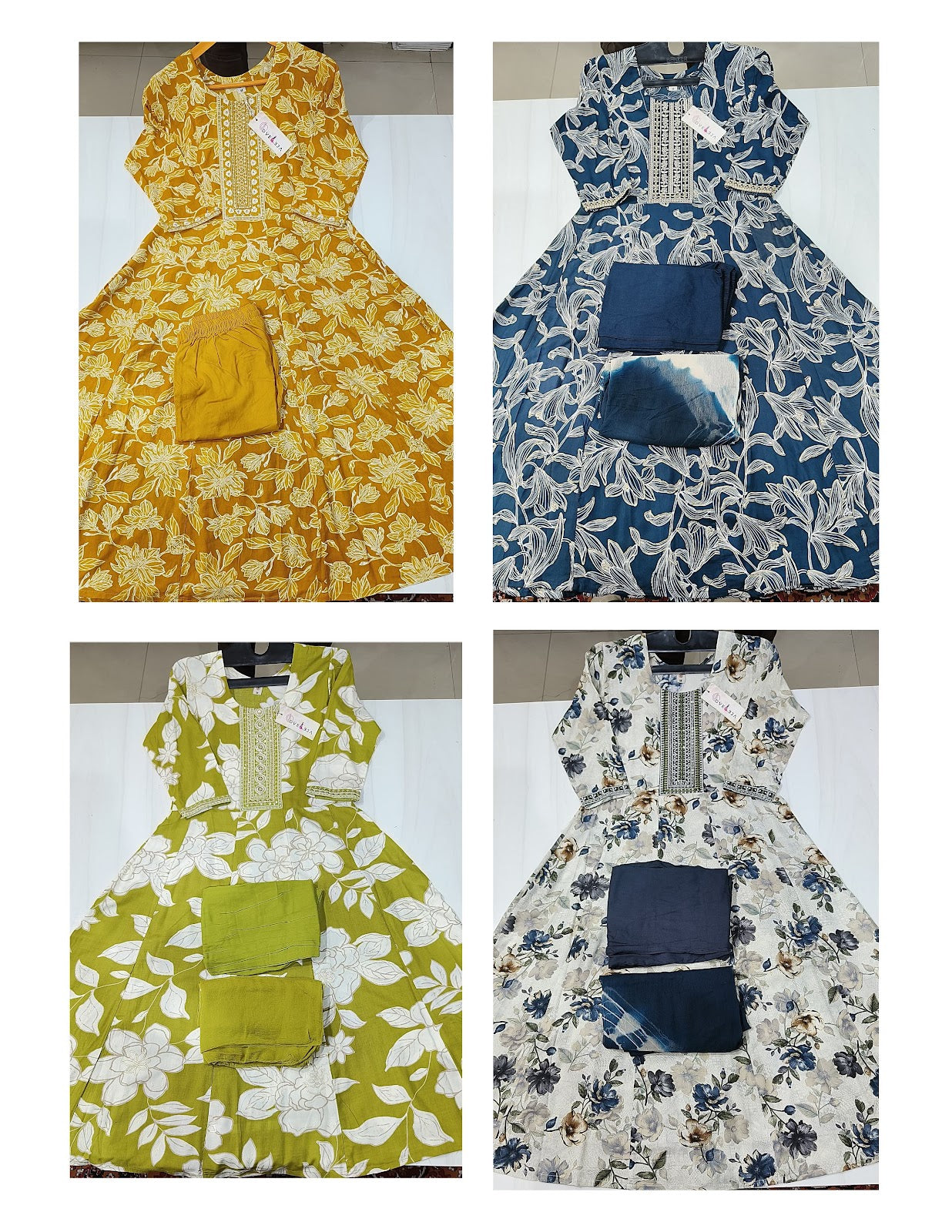 Cindrella 2405 Dveeja Fashion Rayon Foil Readymade Anarkali Suits Supplier