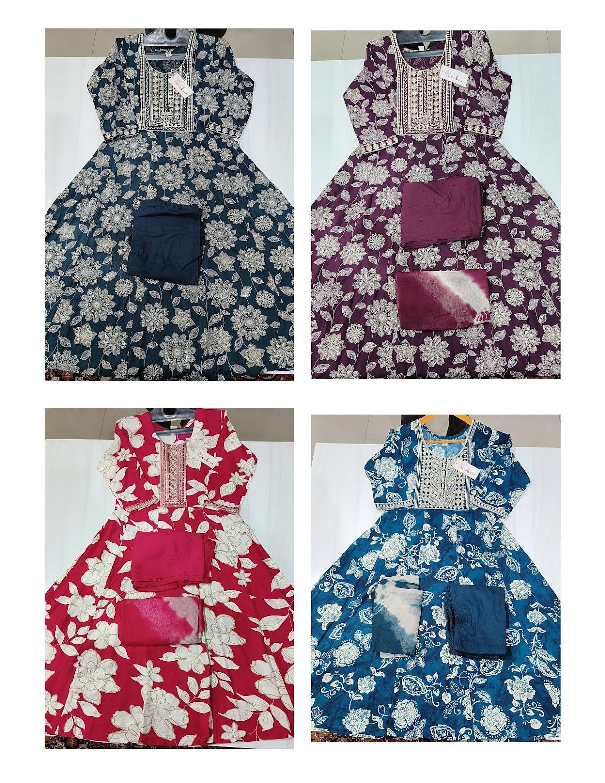 Cindrella 2405 Dveeja Fashion Rayon Foil Readymade Anarkali Suits Supplier