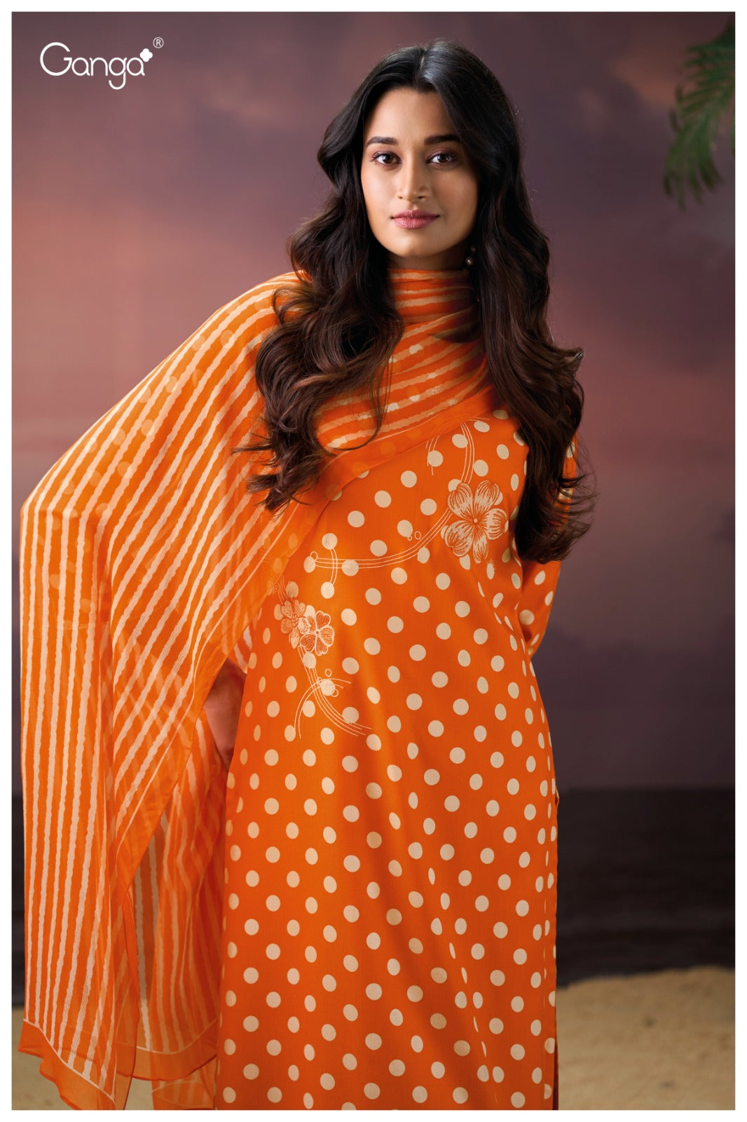 Cinzia 3891 Ganga Pashmina Suits Supplier