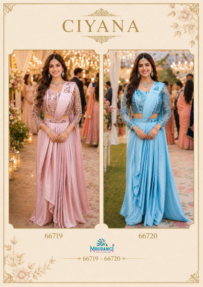 Ciyana Mrudangi Ready To Wear Saree Manufacturer India