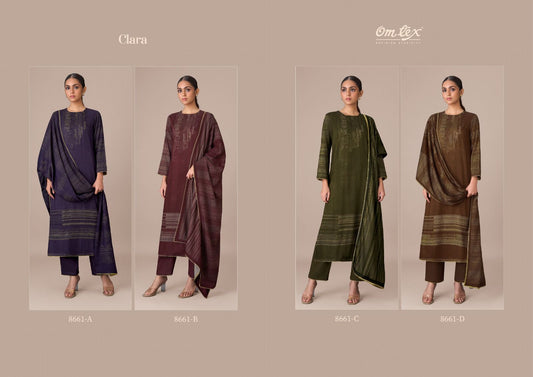 Clara Omtex Pashmina Suits Manufacturer Gujarat