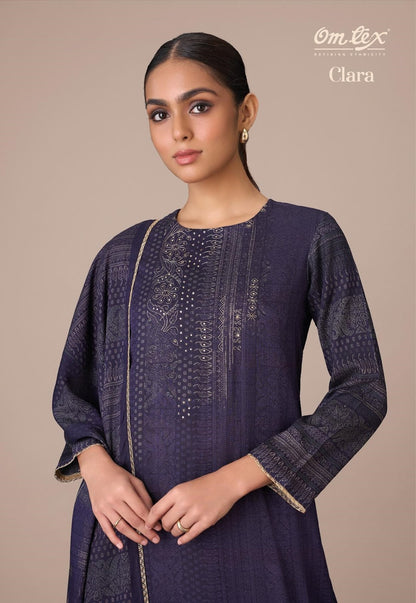 Clara Omtex Pashmina Suits Manufacturer Gujarat