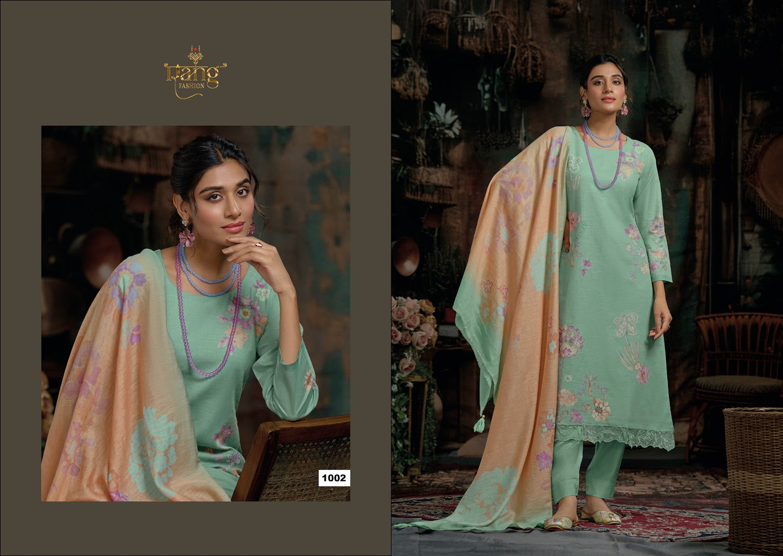 Clara Rang Fashion Viscose Linen Pant Style Suits Manufacturer