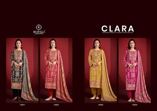 Clara Rupali Pashmina Suits Supplier Gujarat