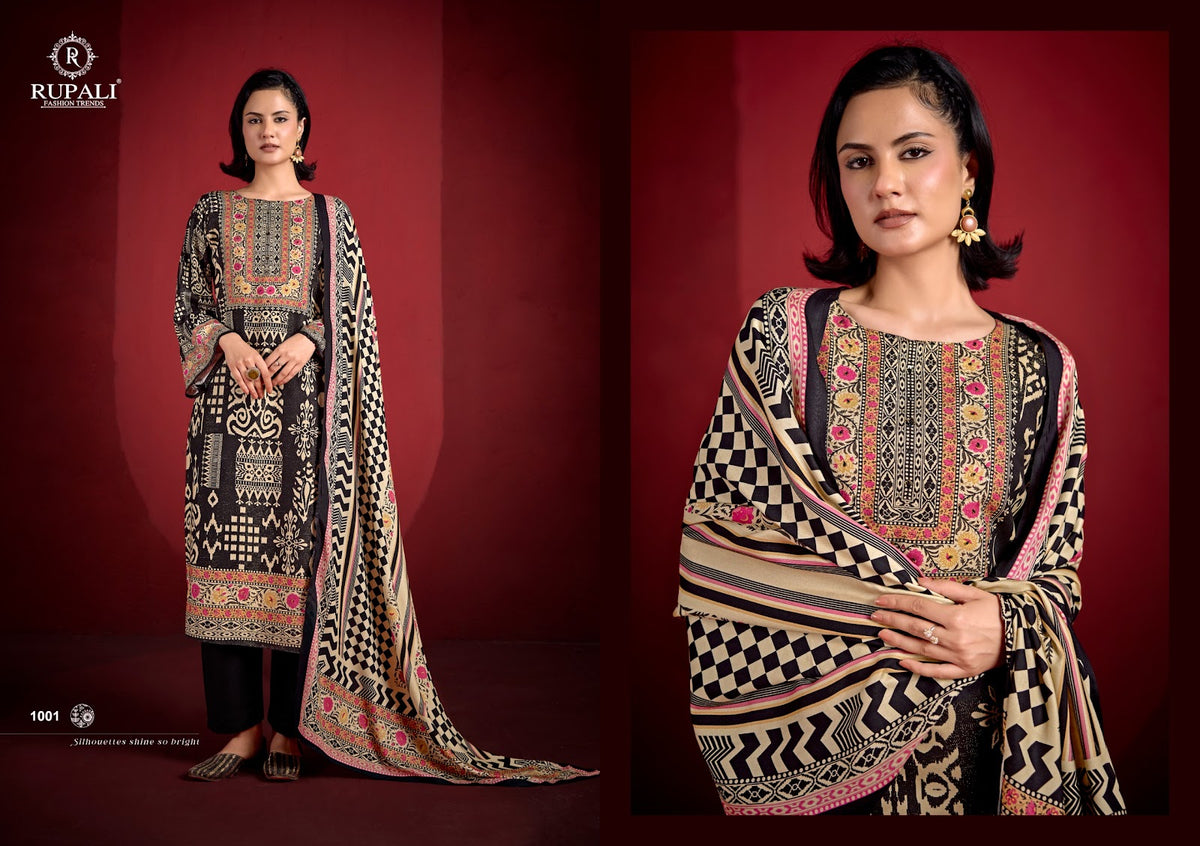 Clara Rupali Pashmina Suits Supplier Gujarat