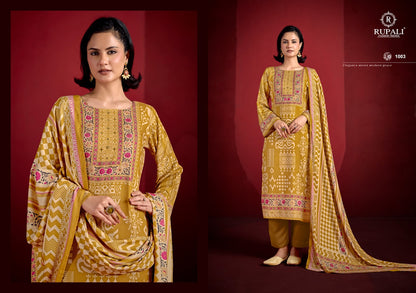 Clara Rupali Pashmina Suits Supplier Gujarat
