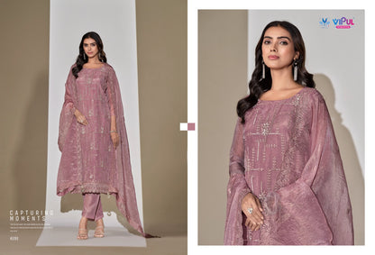 Clara Vipul Satin Pant Style Suits Exporter India