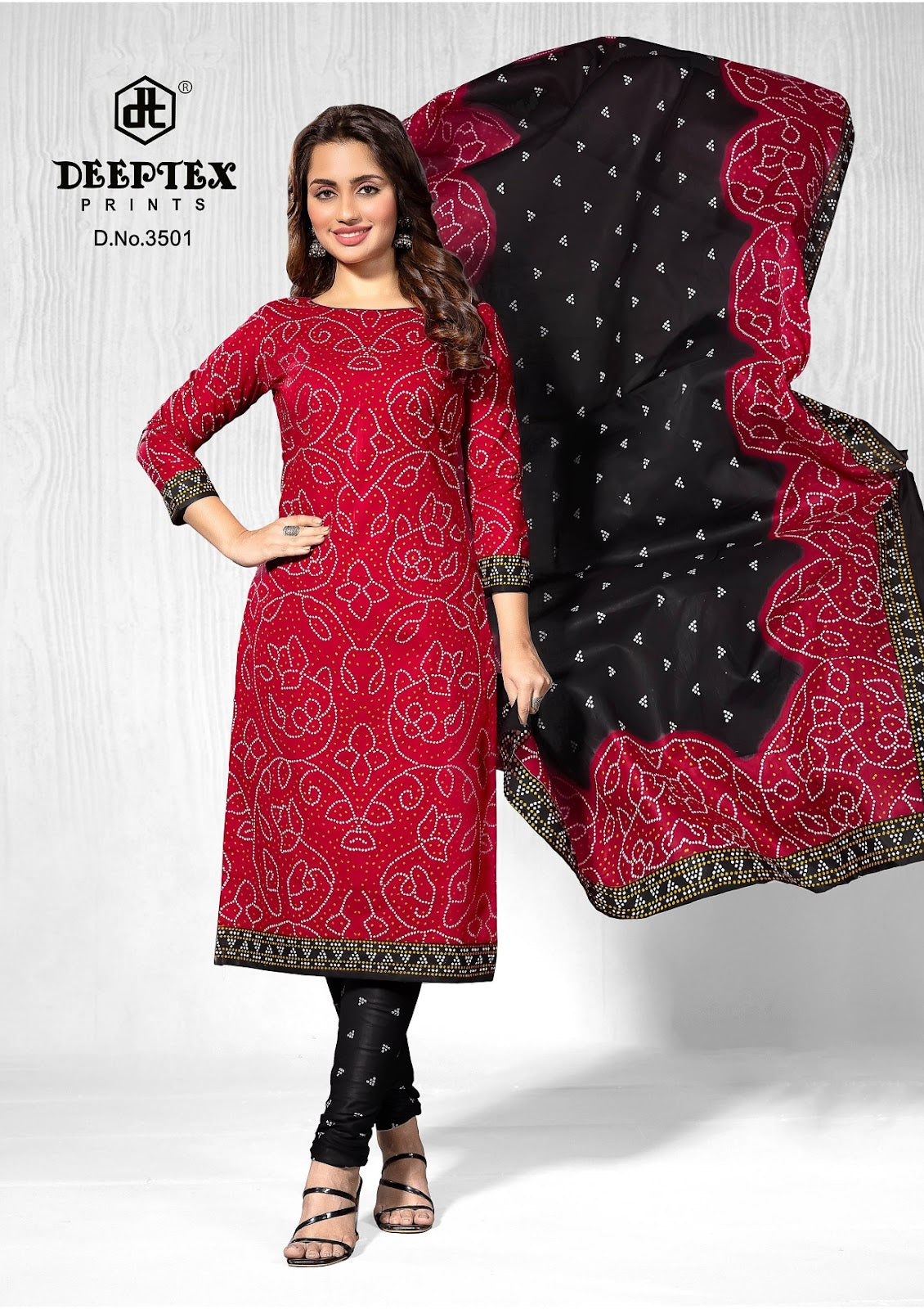 Classic Chunaris Vol 35 Deeptex Prints Cotton Dress Material Exporter Gujarat
