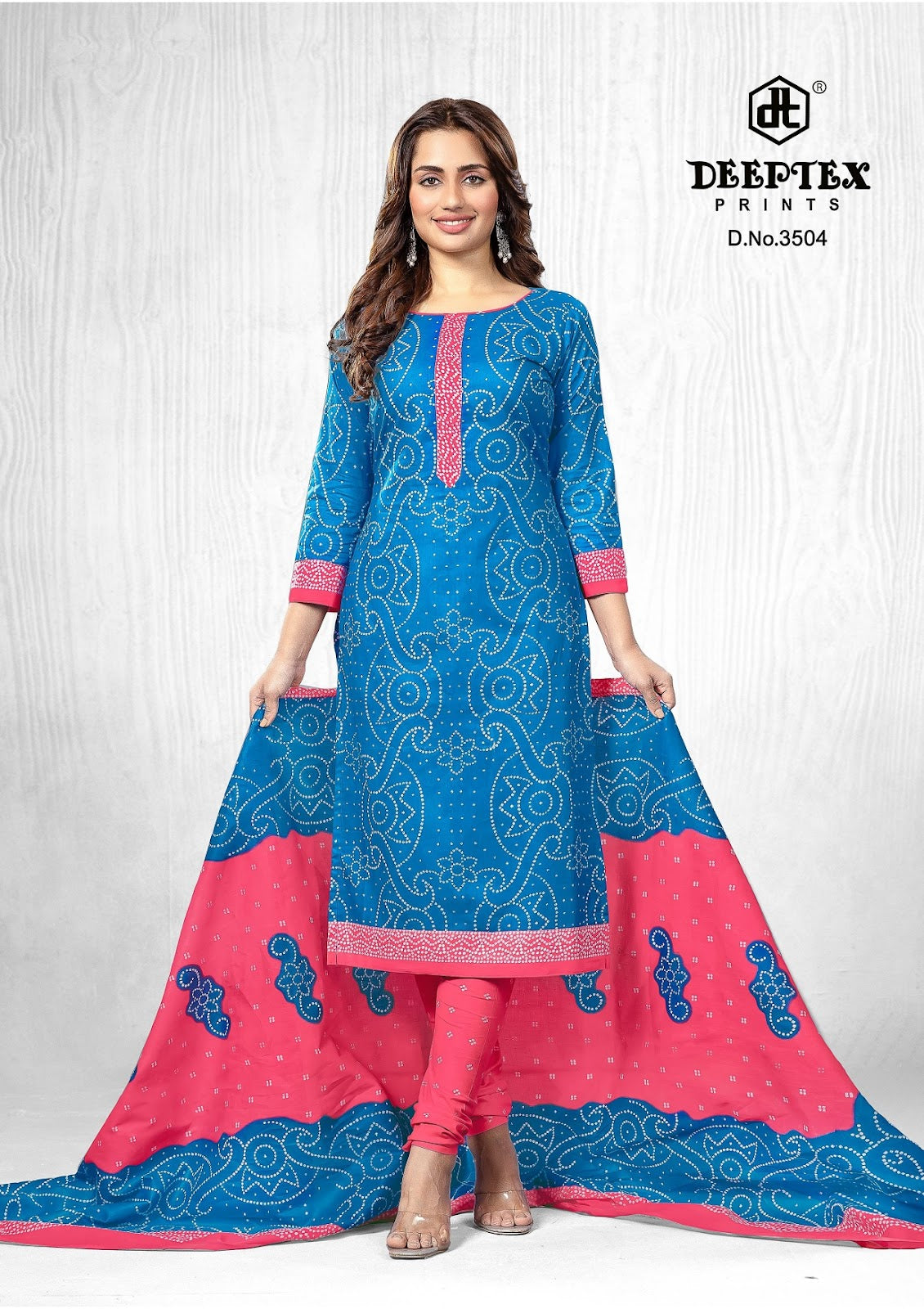 Classic Chunaris Vol 35 Deeptex Prints Cotton Dress Material Exporter Gujarat