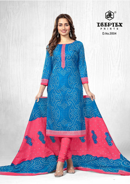 Classic Chunaris Vol 35 Deeptex Prints Cotton Dress Material Exporter Gujarat