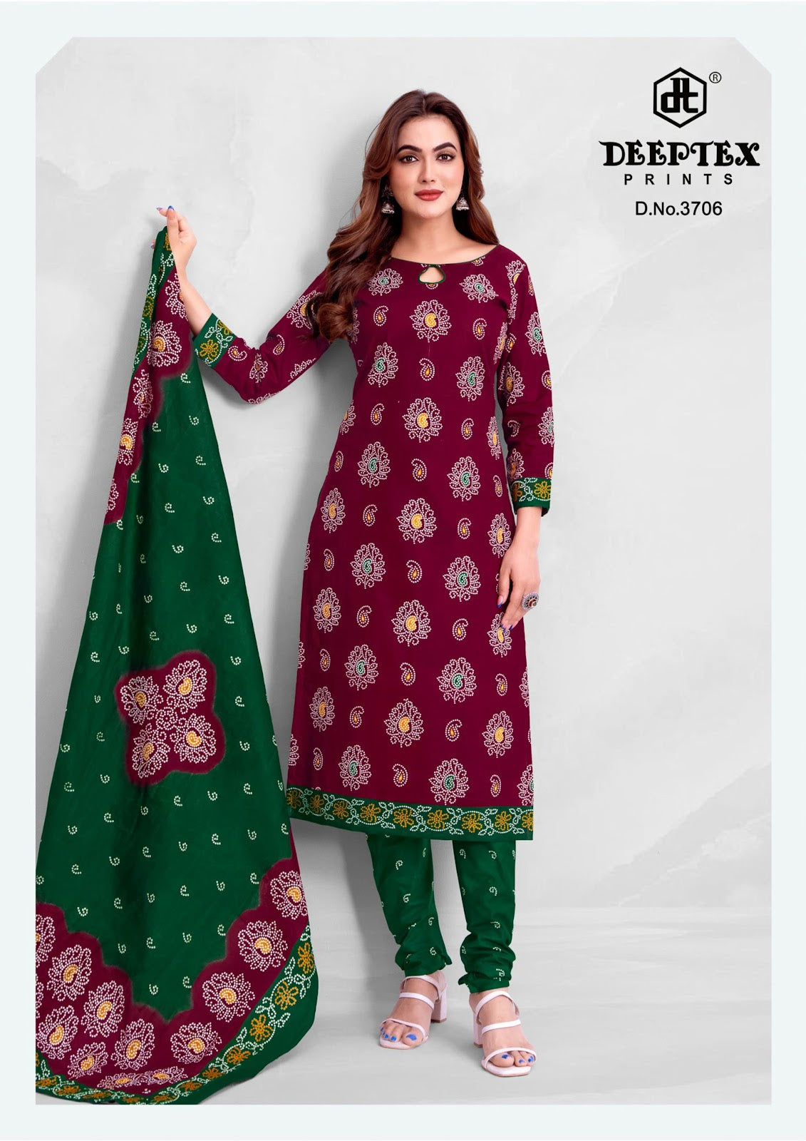 Classic Chunaris Vol 37 Deeptex Prints Cotton Dress Material Manufacturer Ahmedabad