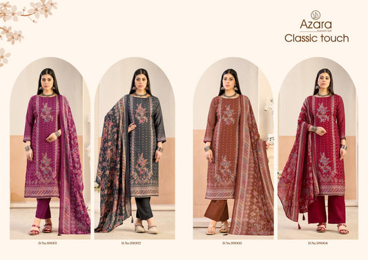 Classic Touch Radhika Fashion Azara Viscose Karachi Salwar Suits Supplier India