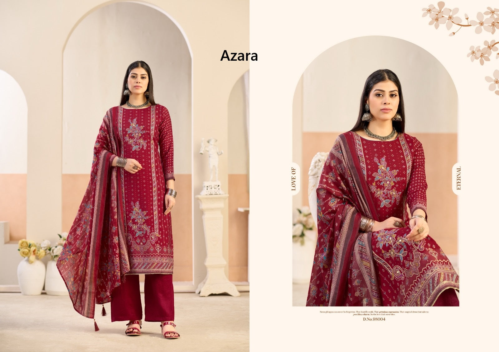 Classic Touch Radhika Fashion Azara Viscose Karachi Salwar Suits Supplier India