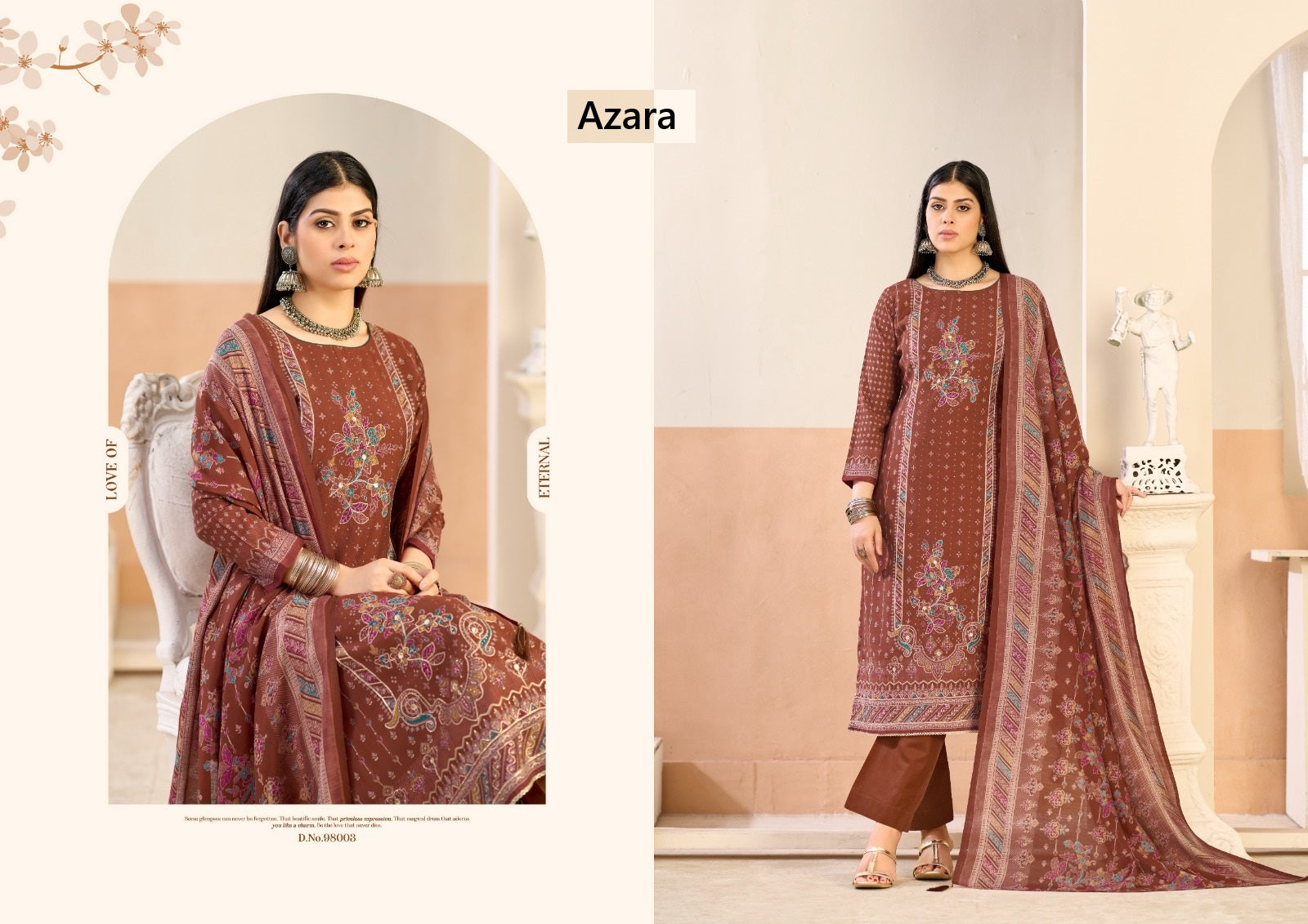 Classic Touch Radhika Fashion Azara Viscose Karachi Salwar Suits Supplier India