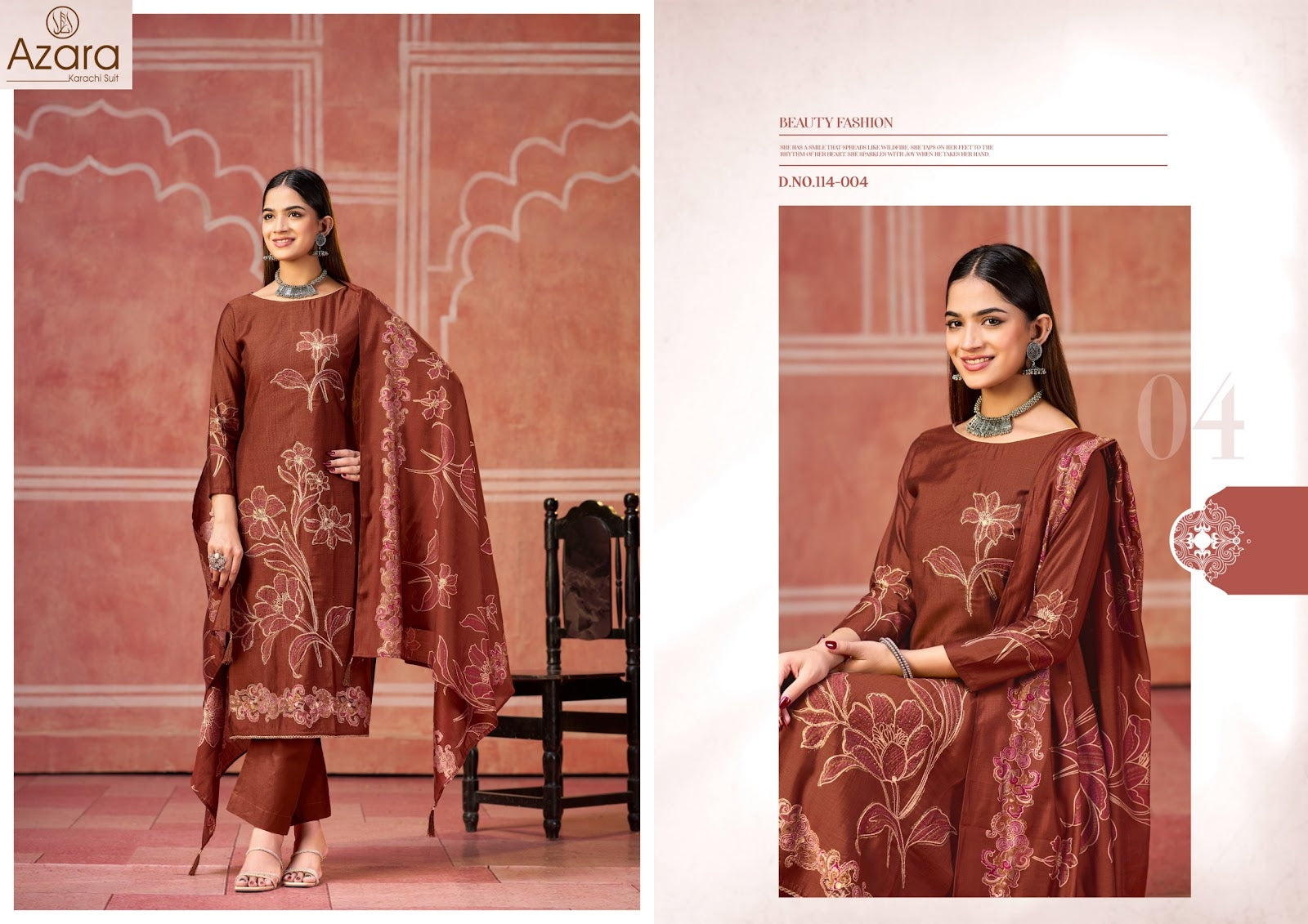 Classic Touch Vol 3 Radhika Fashion Azara Viscose Karachi Salwar Suits Manufacturer Ahmedabad