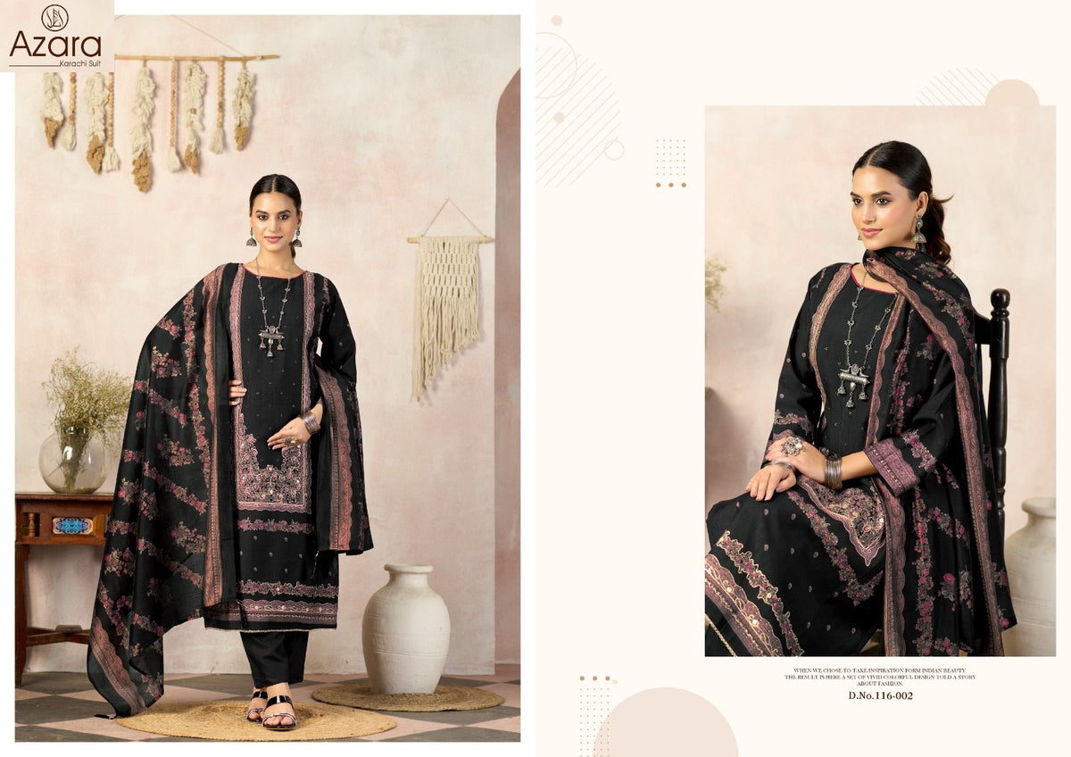 Classic Touch Vol 5 Radhika Fashion Azara Viscose Karachi Salwar Suits Supplier