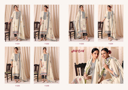 Classic Vibes Jay Vijay Cotton Jacquard Pant Style Suits Wholesale Price