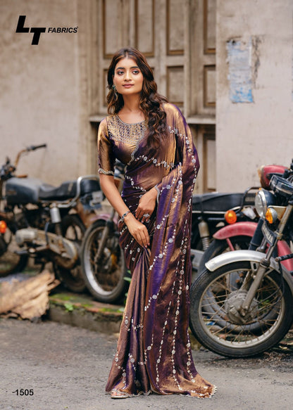 Classic Vol 15 Lt Fabrics Silk Sarees Exporter Ahmedabad