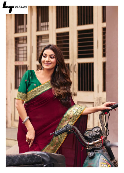 Classic Vol 17 Lt Fabrics Silk Sarees Wholesale Price