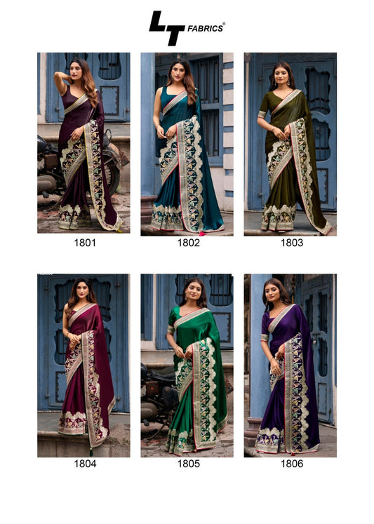 Classic Vol 18 Lt Fabrics Silk Sarees Wholesale