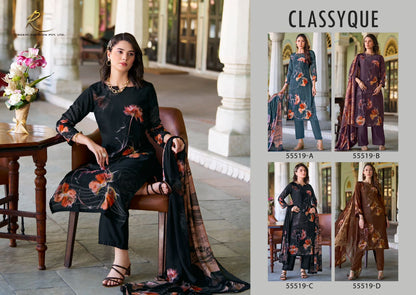 Classyque Rakhi Fashion Pure Viscose Pant Style Suits Wholesale Price