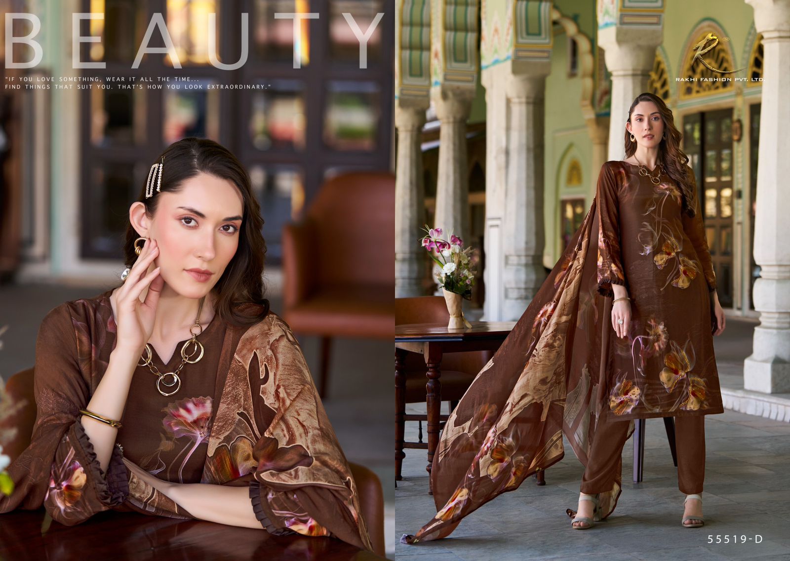 Classyque Rakhi Fashion Pure Viscose Pant Style Suits Wholesale Price
