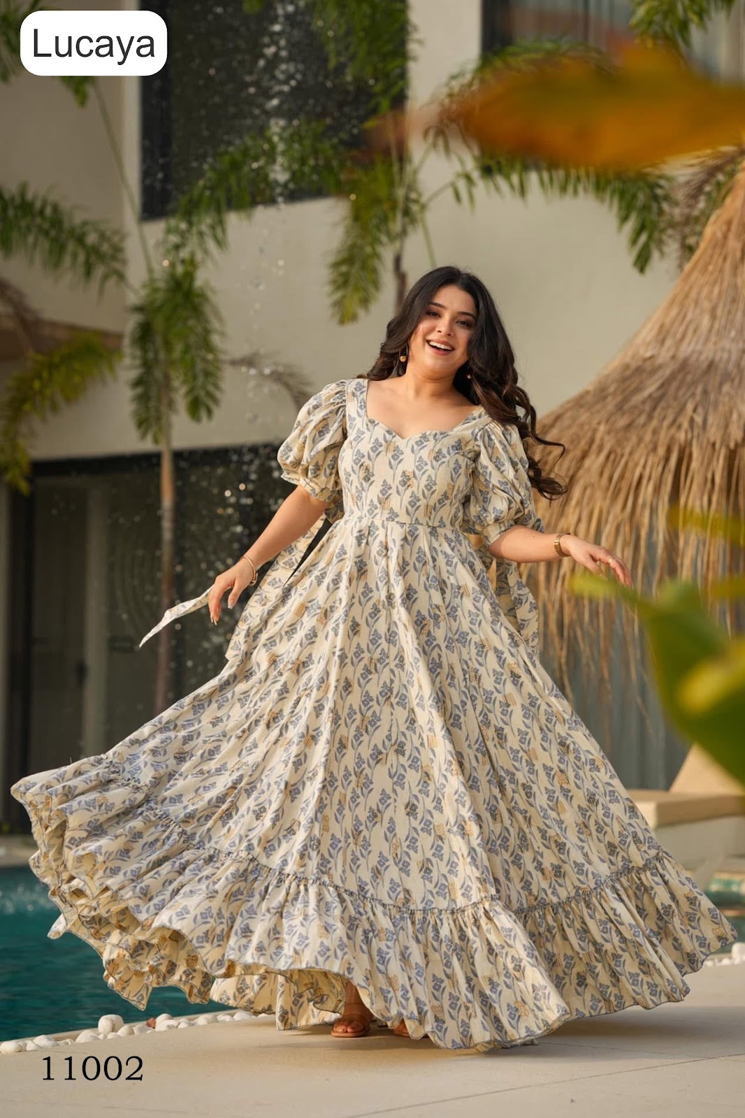 Clora Vol 11 Lucaya Rayon One Piece Gown Wholesale Price