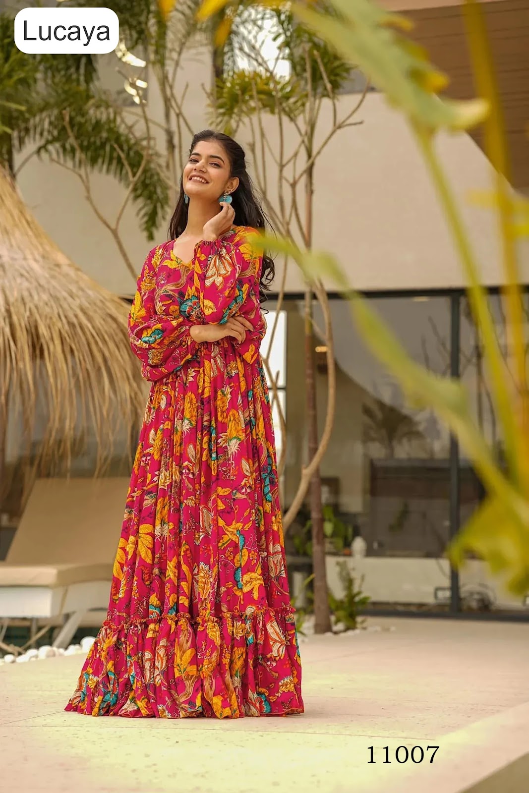 Clora Vol 11 Lucaya Rayon One Piece Gown Wholesale Price