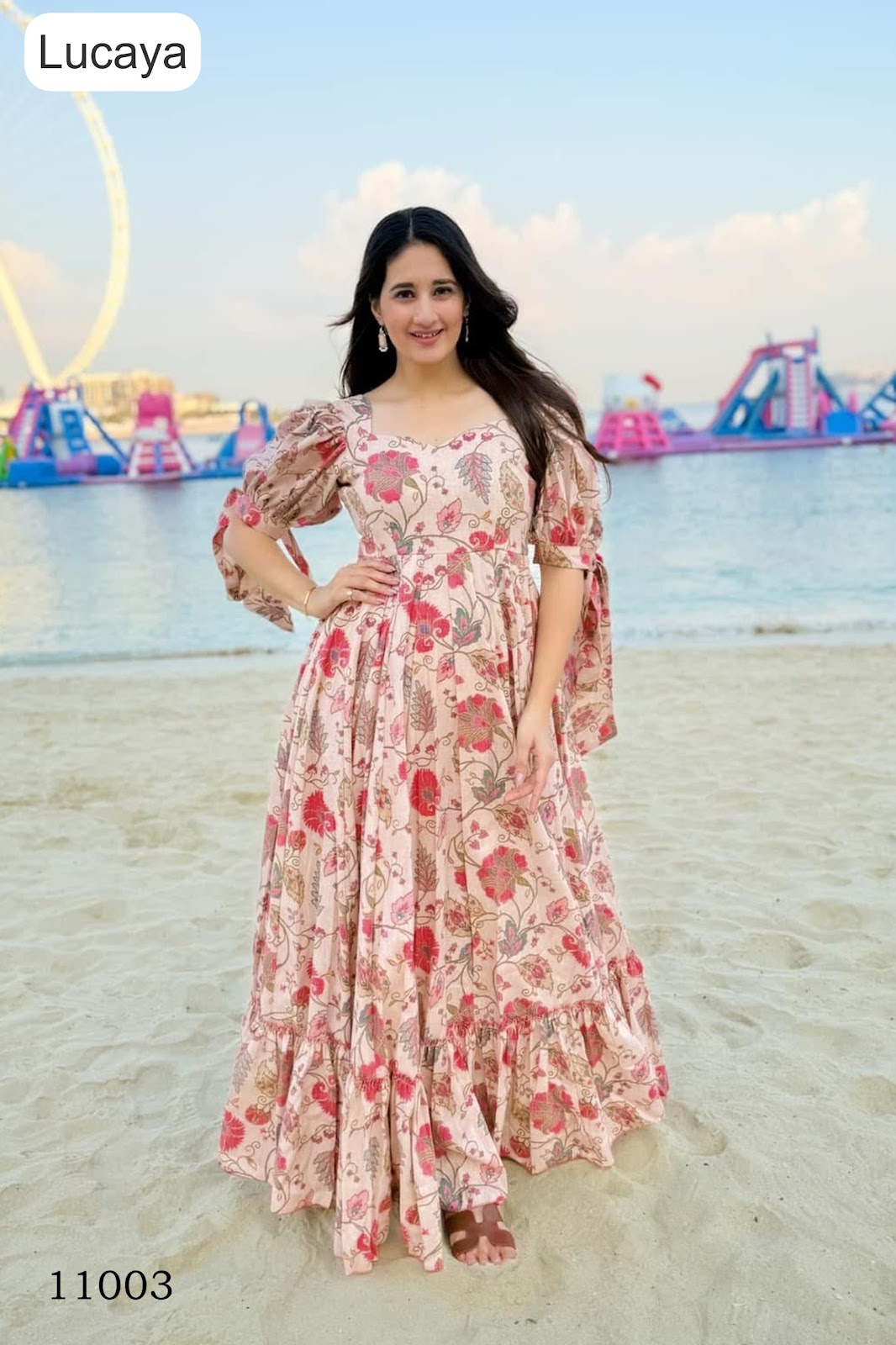 Clora Vol 11 Lucaya Rayon One Piece Gown Wholesale Price