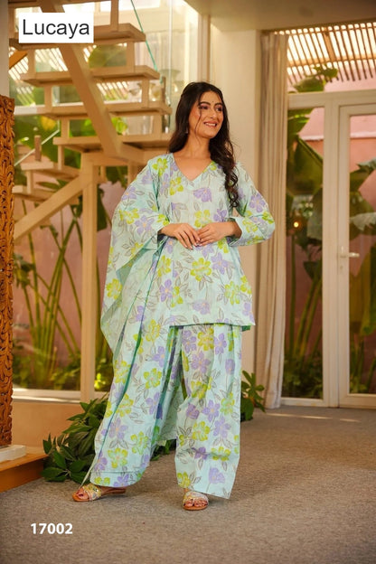 Clora Vol 17 Lucaya Cambric Cotton Readymade Suits Wholesale Price