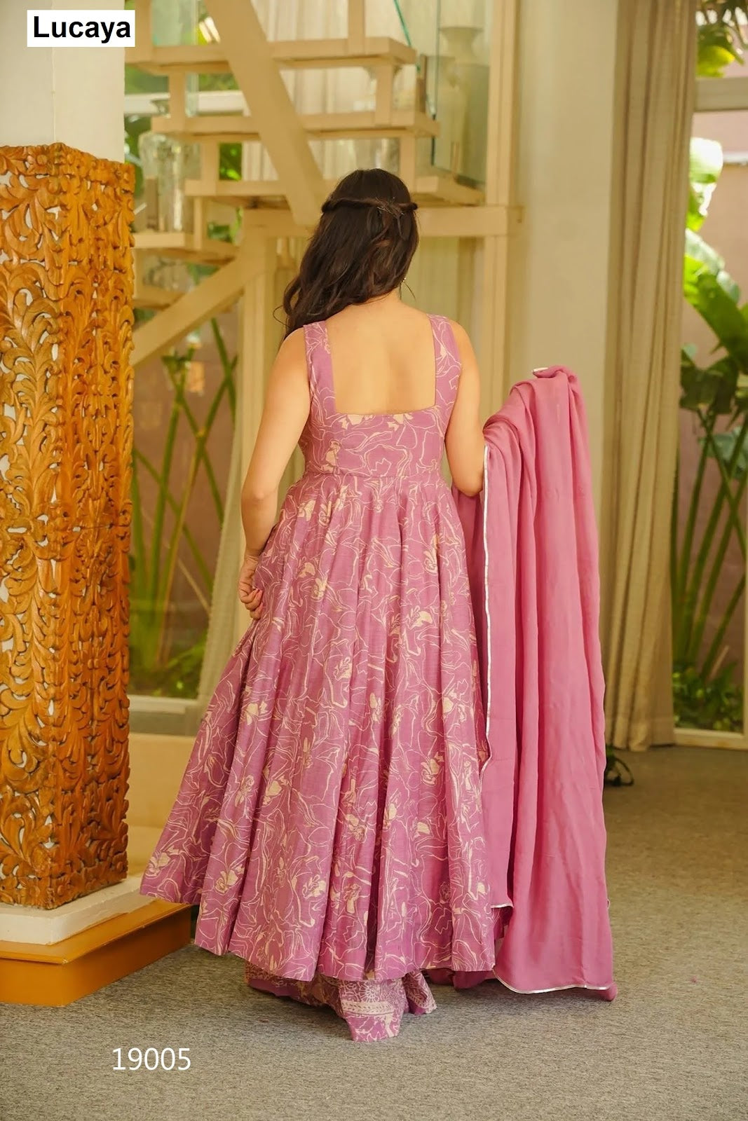Clora Vol 19 Lucaya Muslin Readymade Suits Supplier India