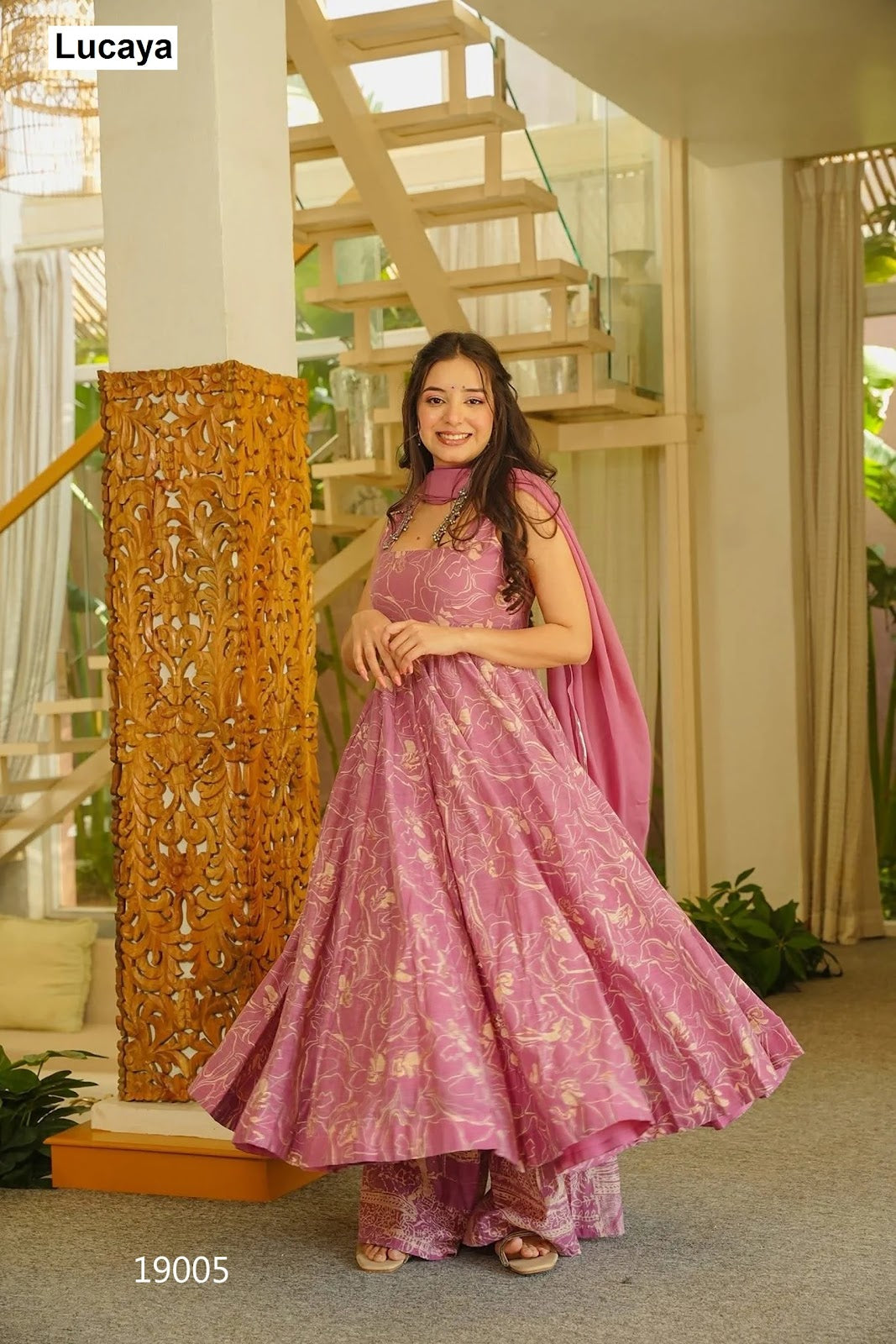 Clora Vol 19 Lucaya Muslin Readymade Suits Supplier India