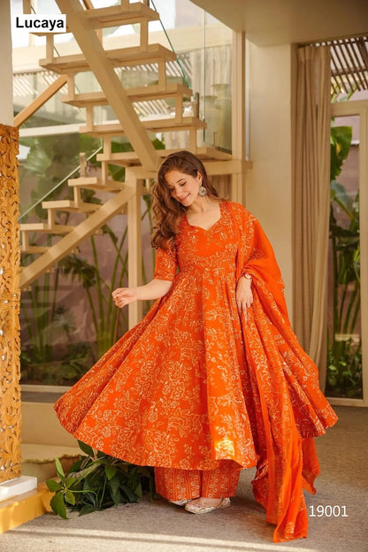 Clora Vol 19 Lucaya Muslin Readymade Suits Supplier India