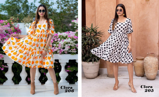 Clora Vol 2 205 To 206 Lucaya Heavy Rayon One Piece Supplier