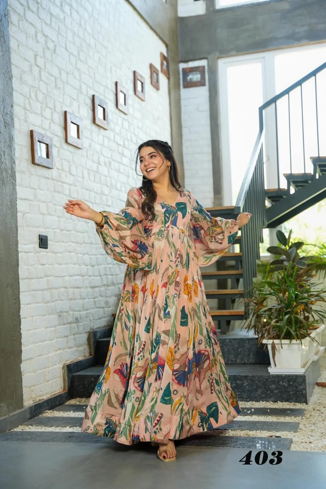 Clora Vol 4 Lucaya One Piece Gown Exporter India – Kavya Style Plus