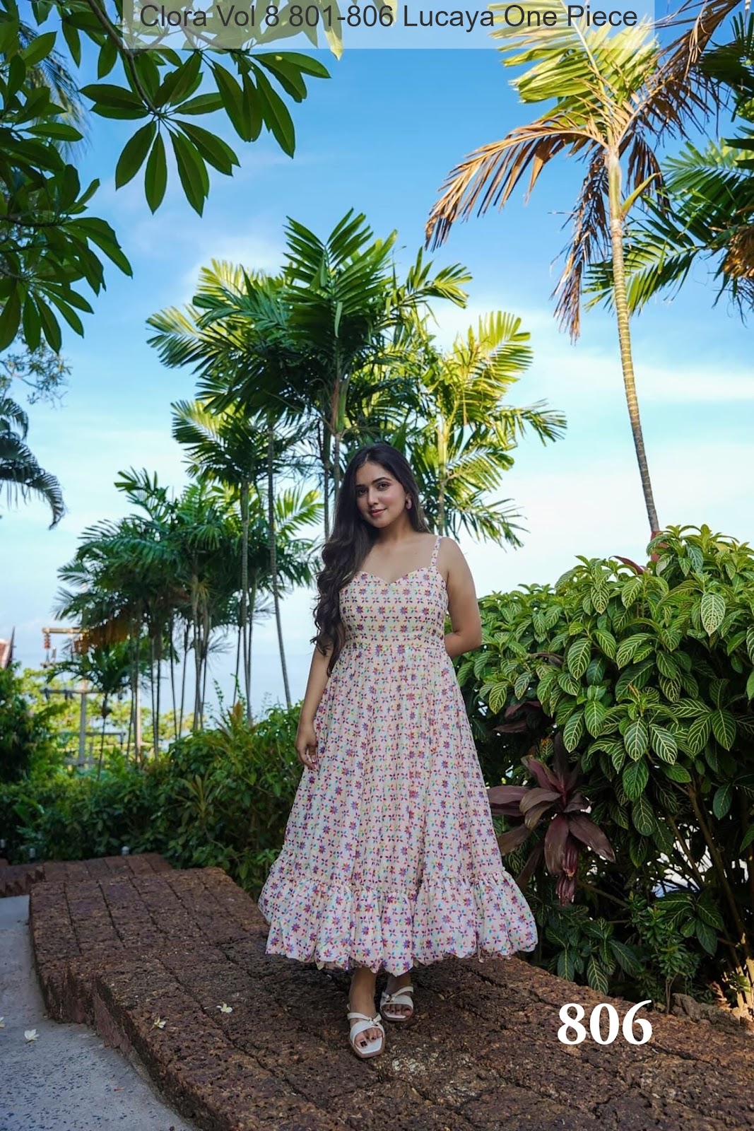 Clora Vol 8 801-806 Lucaya Heavy Rayon One Piece Wholesale Price