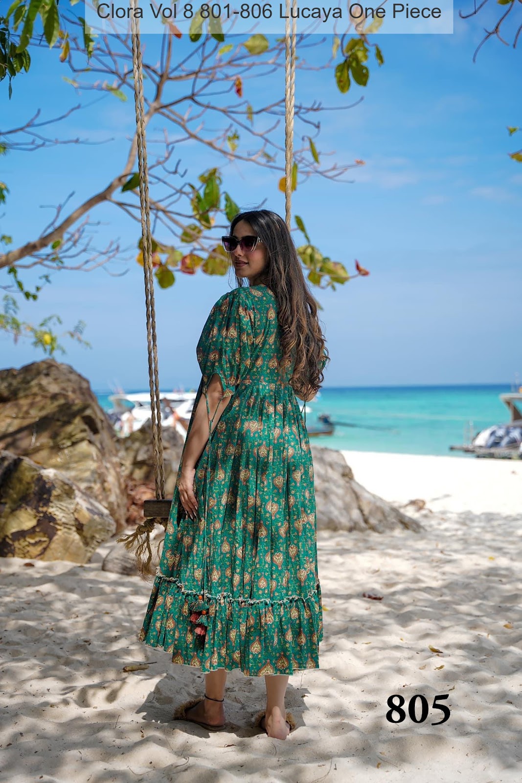 Clora Vol 8 801-806 Lucaya Heavy Rayon One Piece Wholesale Price