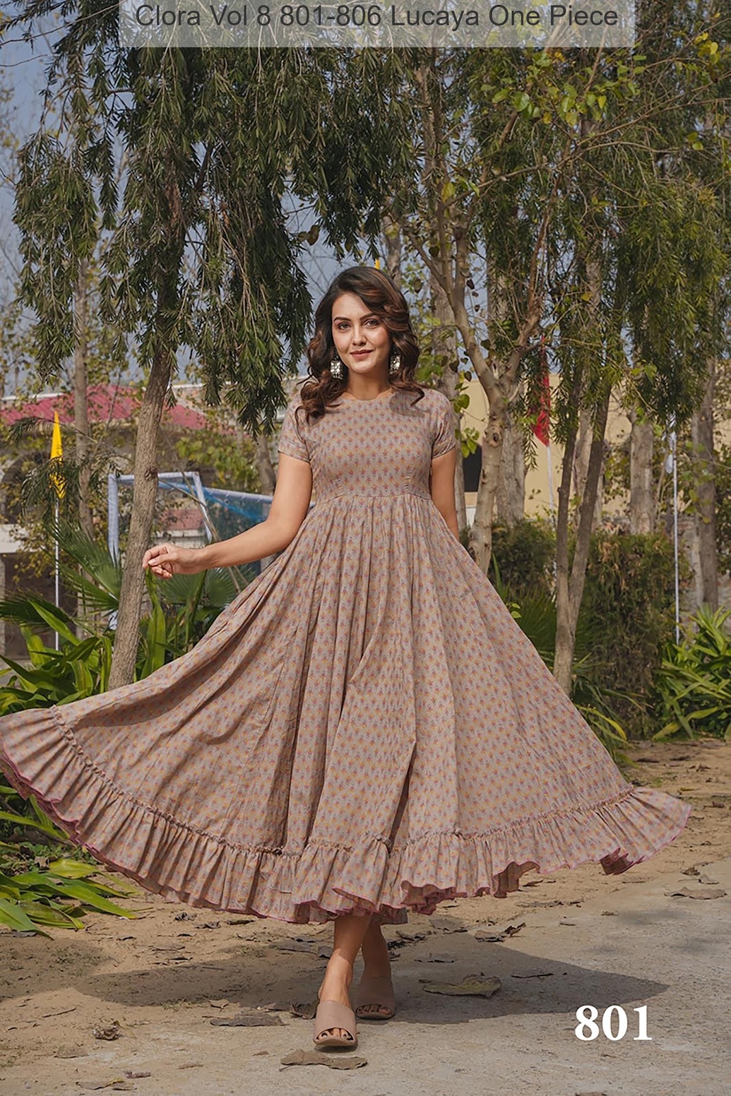 Clora Vol 8 801-806 Lucaya Heavy Rayon One Piece Wholesale Price