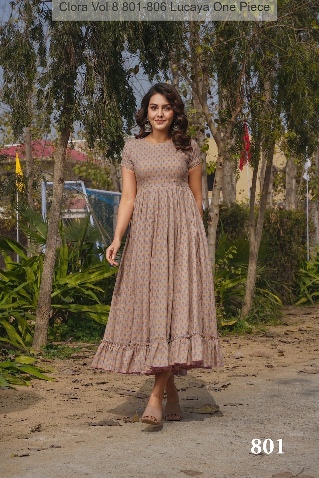 Clora Vol 8 801-806 Lucaya Heavy Rayon One Piece Wholesale Price