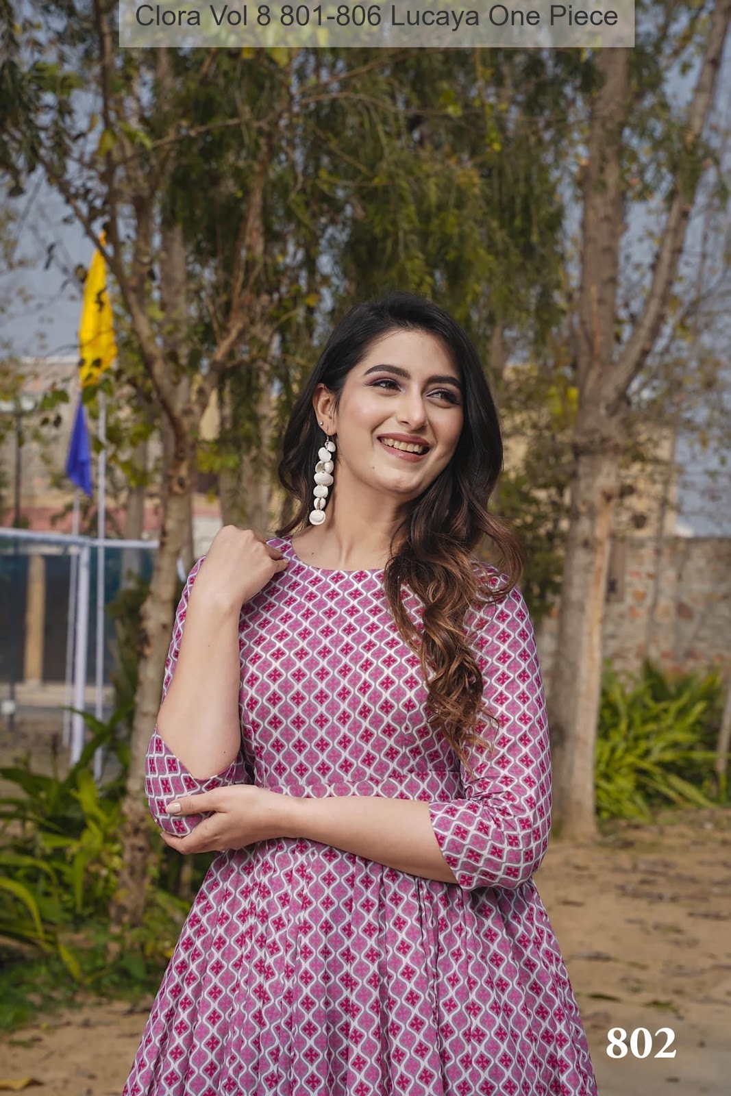 Clora Vol 8 801-806 Lucaya Heavy Rayon One Piece Wholesale Price