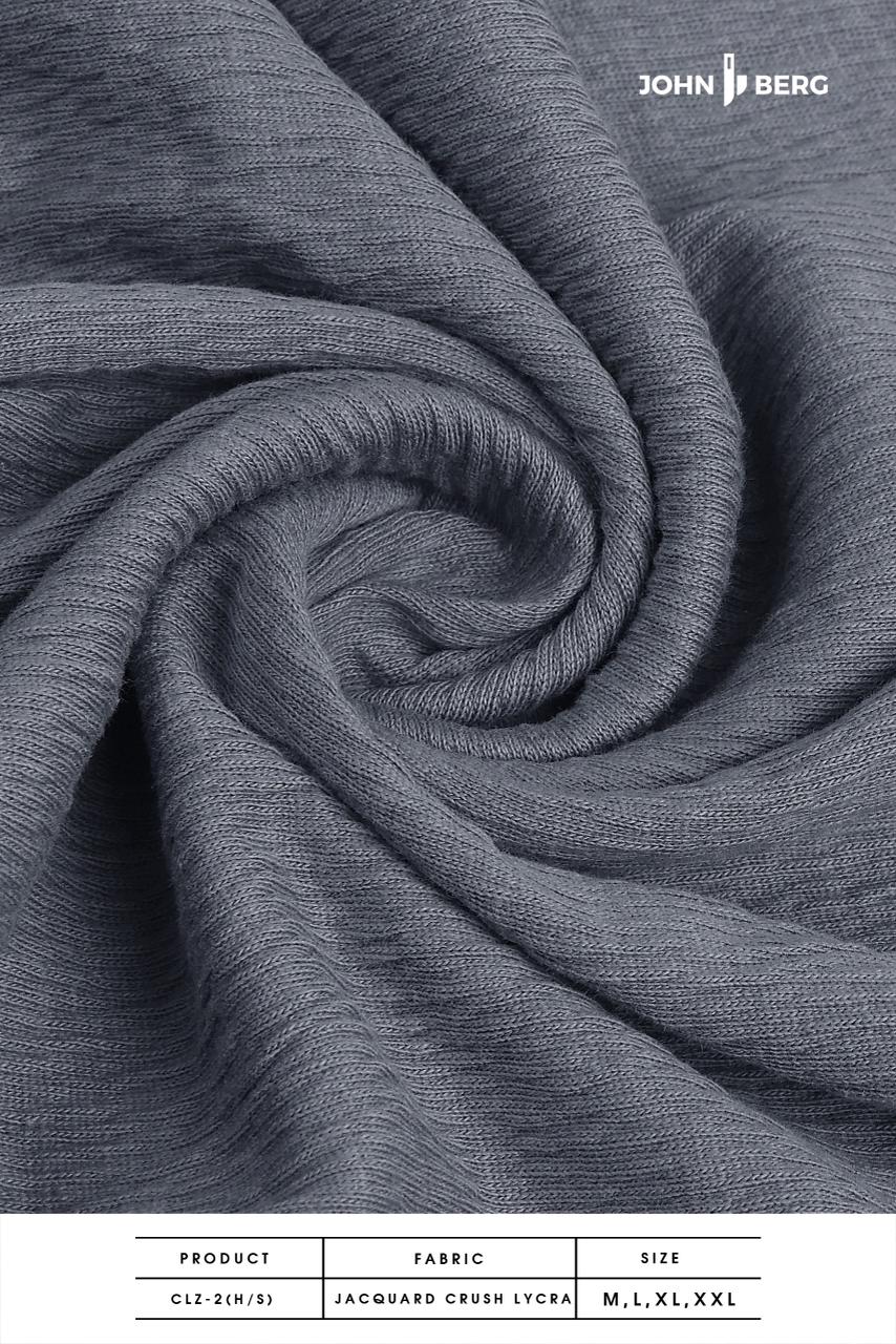 Clz 2 John Berg Jacquard Mens Tshirts Wholesaler India