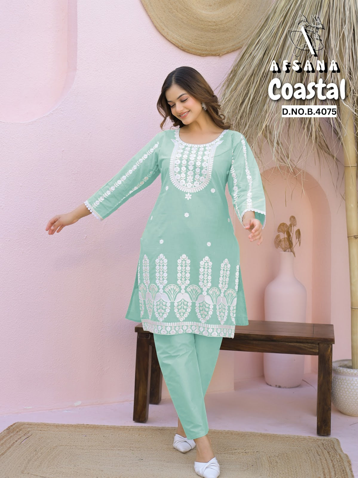 Coastal Afsana Cotton Co Ord Set Manufacturer Ahmedabad
