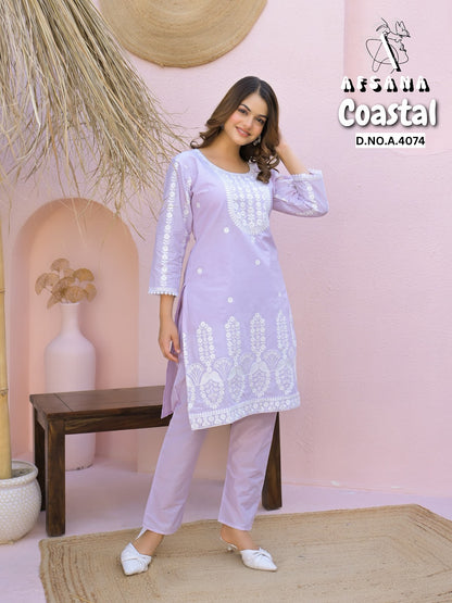 Coastal Afsana Cotton Co Ord Set Manufacturer Ahmedabad