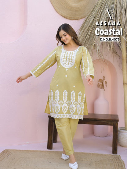 Coastal Afsana Cotton Co Ord Set Manufacturer Ahmedabad