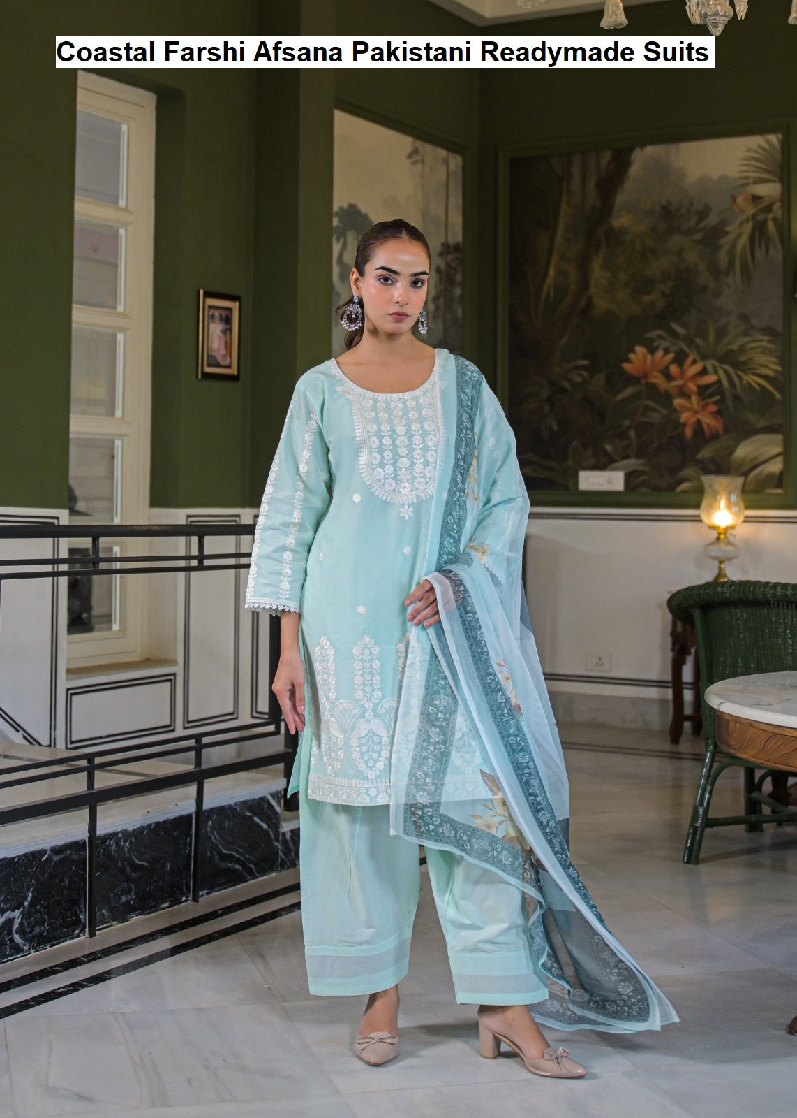 Coastal Farshi Afsana Cotton Pakistani Readymade Suits Wholesaler India