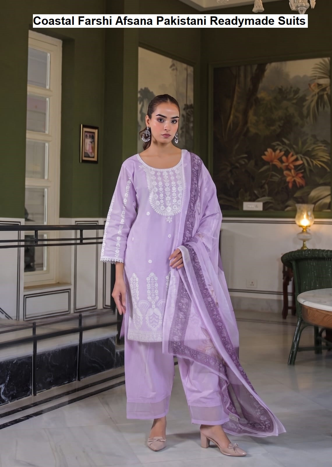 Coastal Farshi Afsana Cotton Pakistani Readymade Suits Wholesaler India