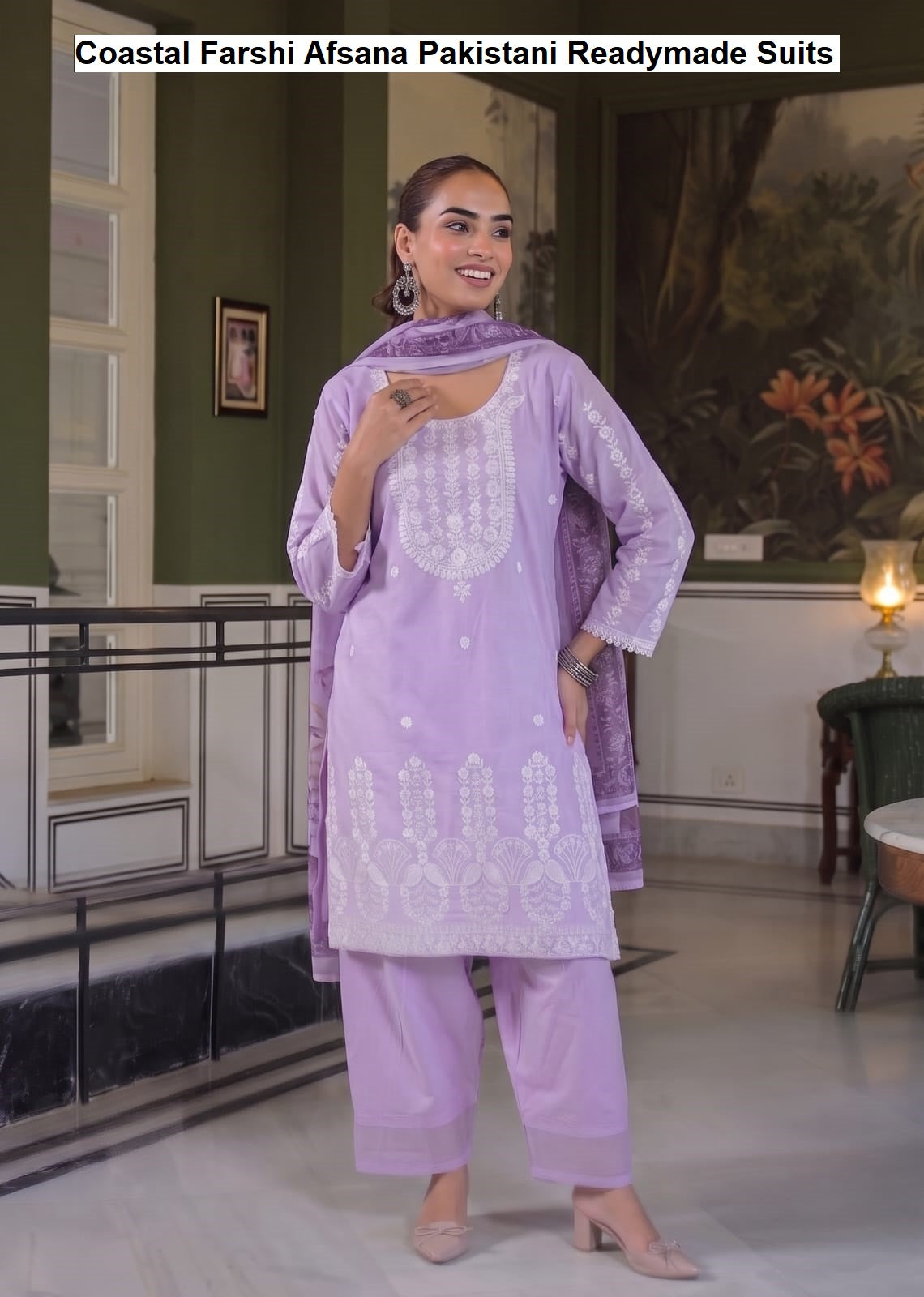 Coastal Farshi Afsana Cotton Pakistani Readymade Suits Wholesaler India