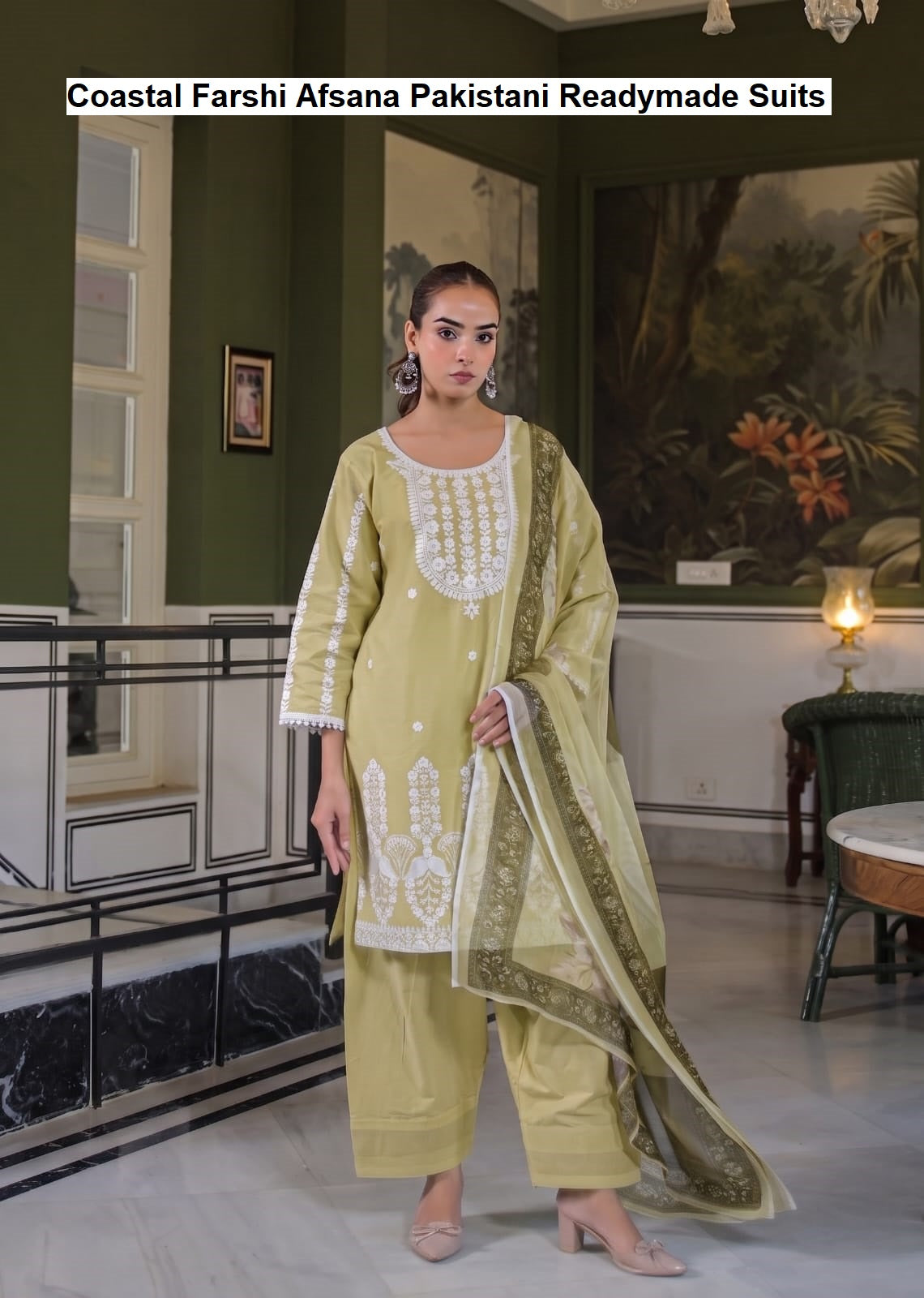 Coastal Farshi Afsana Cotton Pakistani Readymade Suits Wholesaler India
