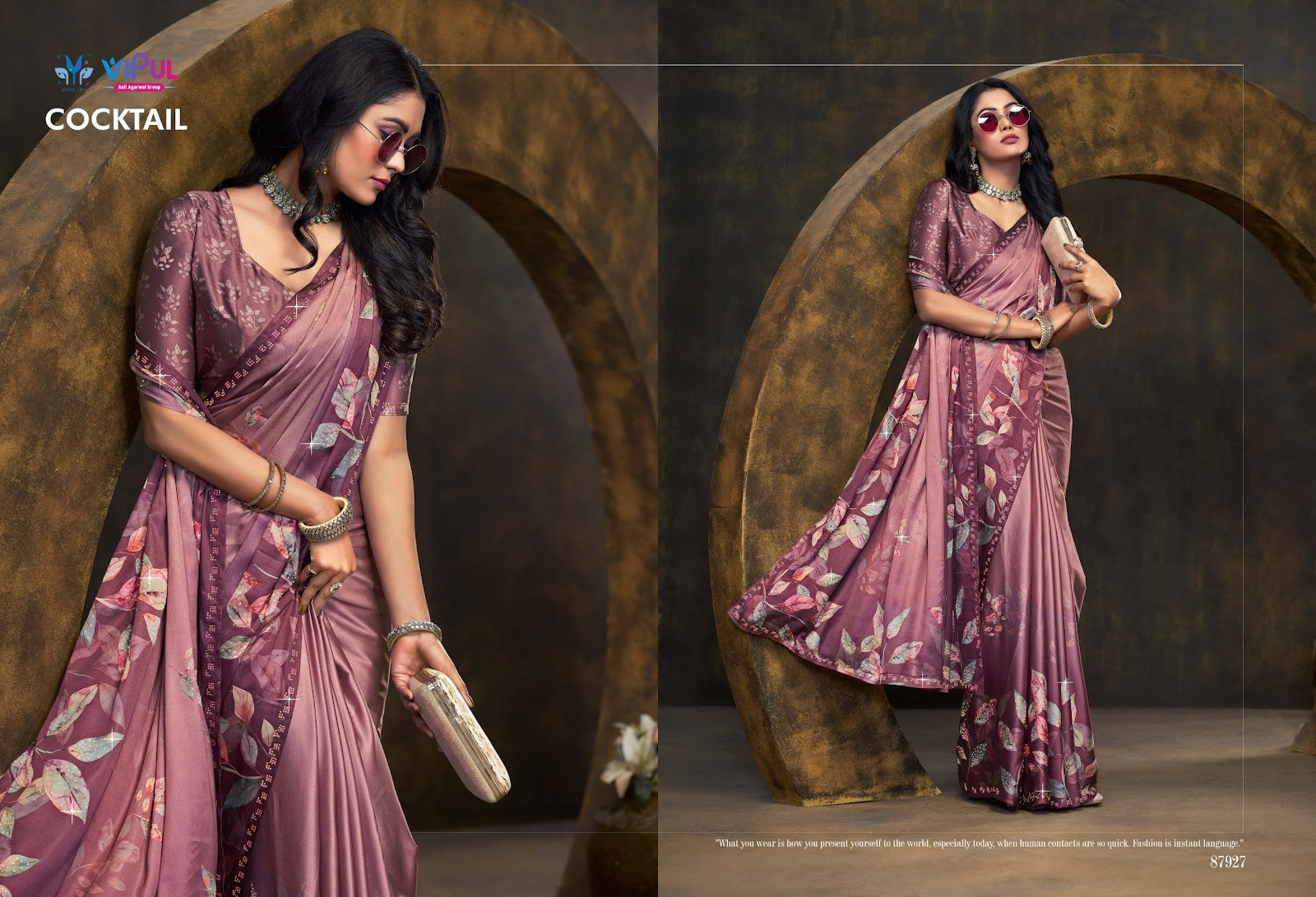 Cocktail 87921 To 87929 Vipul Silk Sarees Wholesale